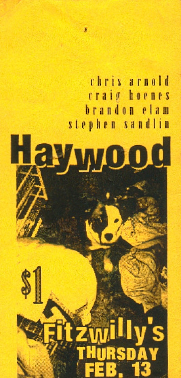 The first Haywood show